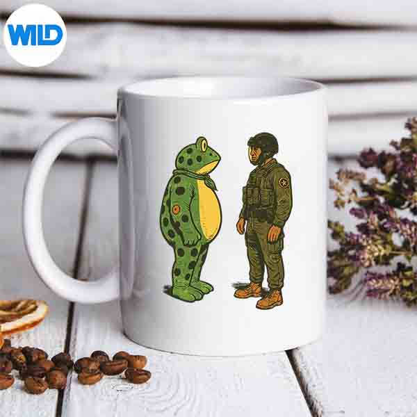 PortlandFrogProtestVintagemug
