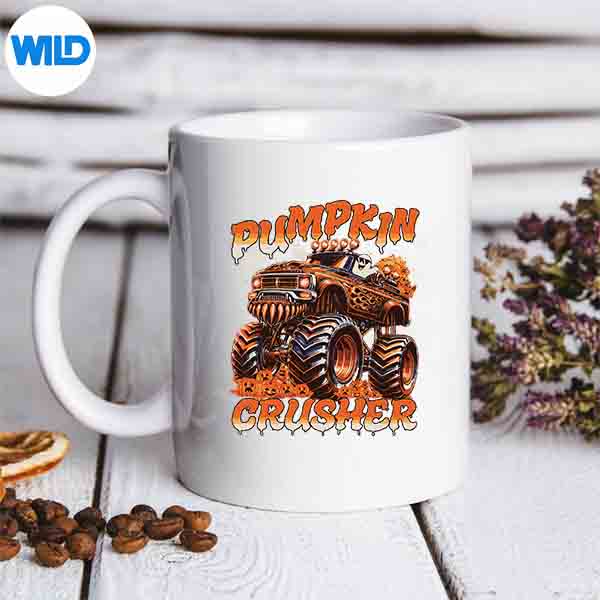 PumpkinCrusherMonsterTruckGhostsHalloweenFormug