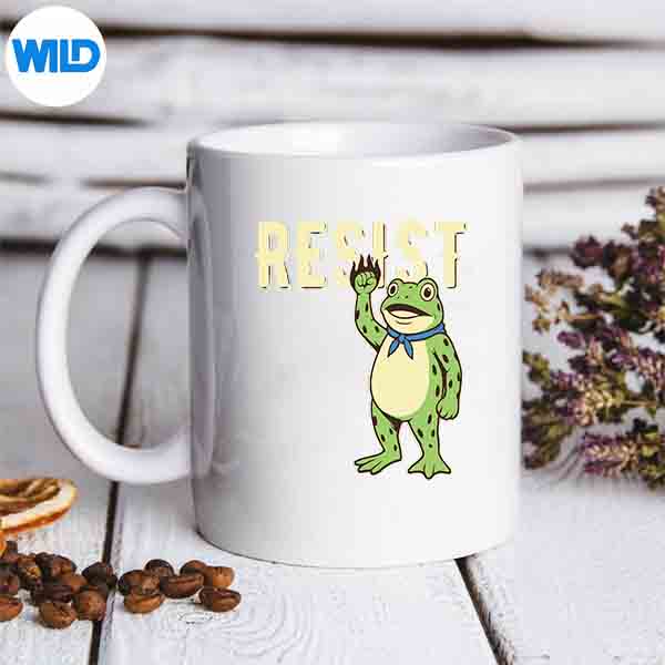 ResistFrogProtestResistancePoliticalAntitrumpmug