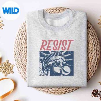 ResistStatueLibertyBubblegumProtestEqualitysweater