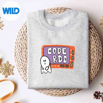 RetroCodeBooNursesGhostDoctorHalloweensweater