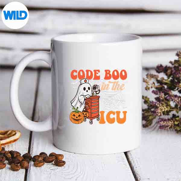 Retro Halloween Micu Sicu Rn Nurse Ghost Code Boo In The Icu Cut File 7 RetroHalloweenMicuSicuRnNurseGhostCodeBooInTheIcumug
