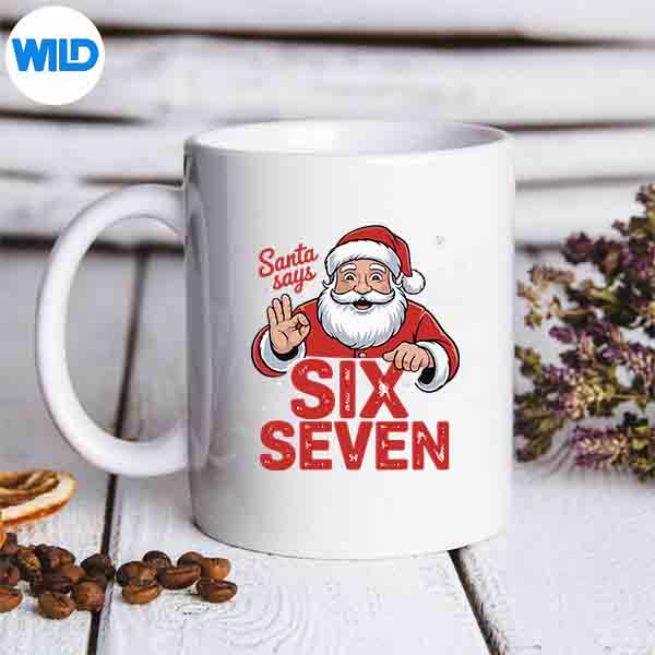 Santa Says Six Seven Christmas 67 Meme Xmas SVG PNG 7