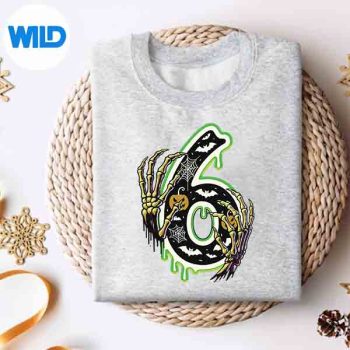 SixSevenMeme6767HalloweenSkeletonCoupleCostumesweater