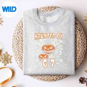 Six Seven Meme Gen Alpha Haunted By 67 Halloween PNG SVG for Cricut 4 SixSevenMemeGenAlphaHauntedBy67Halloweensweater