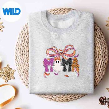 Spooky Mama Mini Matching Ghost Halloween Mom Mothers Day Vector Design 4 SpookyMamaMiniMatchingGhostHalloweenMomMothersDaysweater