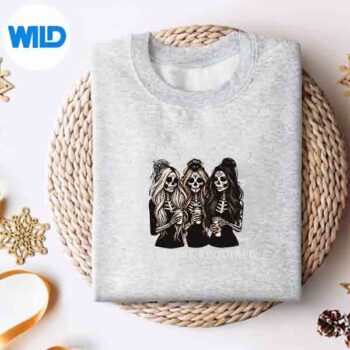 Spooky Moms Club Caffeine Required Skeleton Halloween Cute Silhouette SVG PNG Cut File 4 SpookyMomsClubCaffeineRequiredSkeletonHalloweenCutesweater
