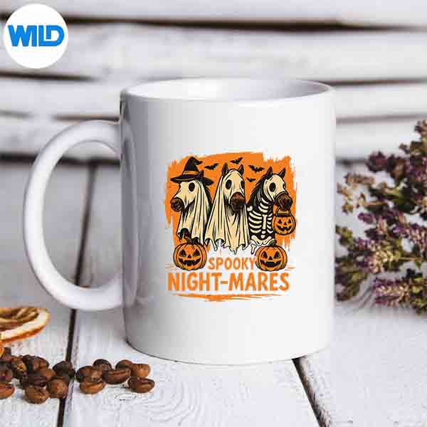 Spooky Nightmares Halloween Horse Vintage Digital Download 7 SpookyNightmaresHalloweenHorseVintagemug