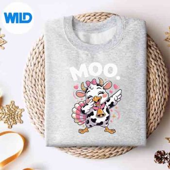 Thanksgiving For Dabbing Turkey Moo Cut File 4 ThanksgivingForDabbingTurkeyMoosweater