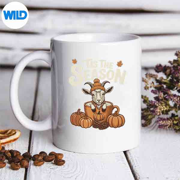 TisTheSeasonGoatFallCoffeeAutumnPumpkinSpicemug