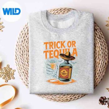 TrickOrTequilaBartenderHalloweenCostumesweater