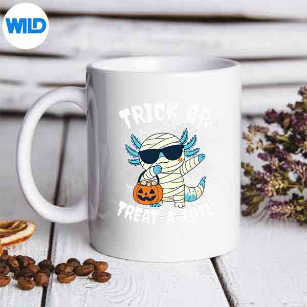 Trick Or Treat A Lotl Axolotl Halloween Costume Toddler PNG SVG for Cricut 6