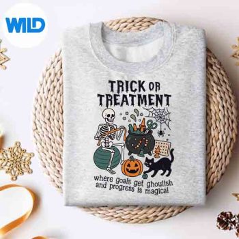 TrickOrTreatmentOtHalloweenOccupationalTherapysweater
