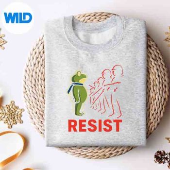 VintagePortland2025ResistPortlandFrogProtestsweater