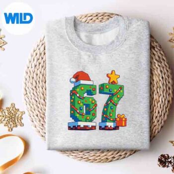 67Christmas67MemeCostumeXmasGenAlphaSlangsweater