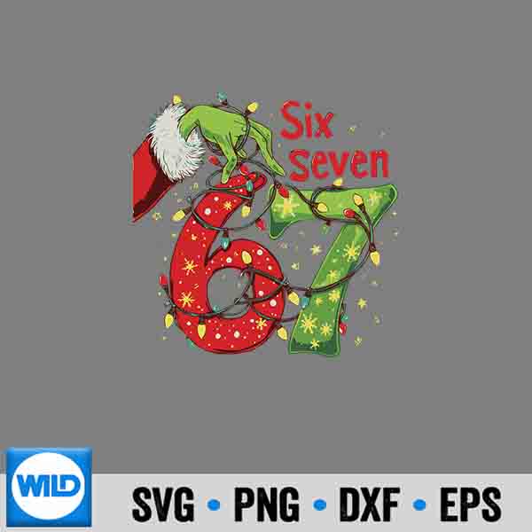 67Christmas67MemePajamasHolidayGenAlphaSlang 2