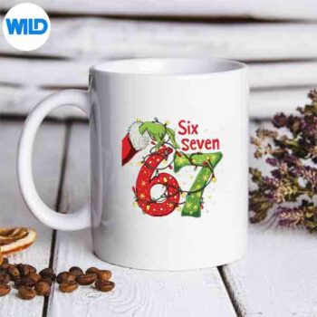 67Christmas67MemePajamasHolidayGenAlphaSlangmug 2