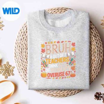 6OutOf7TeachersThink67OfStudentsOveruse67sweater