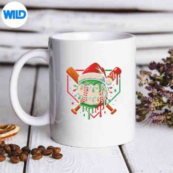 BaseballLifestyleYouthChristmasBaseballDripmug