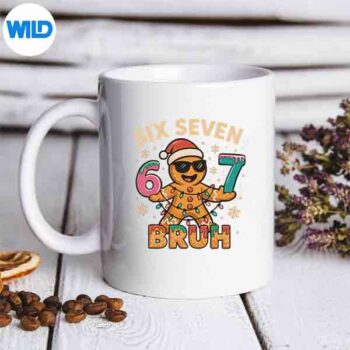 Bruh 67 Christmas Six Seven Gingerbreadman 67 Christmas SVG PNG 5 Bruh67ChristmasSixSevenGingerbreadman67Christmasmug