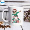 Bruh Dabbing Elf Christmas Matching Silhouette SVG PNG