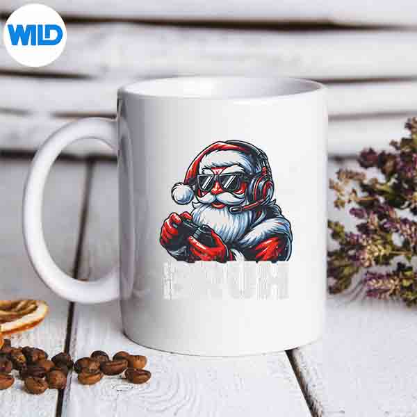 Bruh Santa Gaming Gamer Pjs Christmas Xmas SVG PNG Download 7 BruhSantaGamingGamerPjsChristmasXmasmug