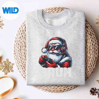 Bruh Santa Gaming Gamer Pjs Christmas Xmas SVG PNG Download 4 BruhSantaGamingGamerPjsChristmasXmassweater