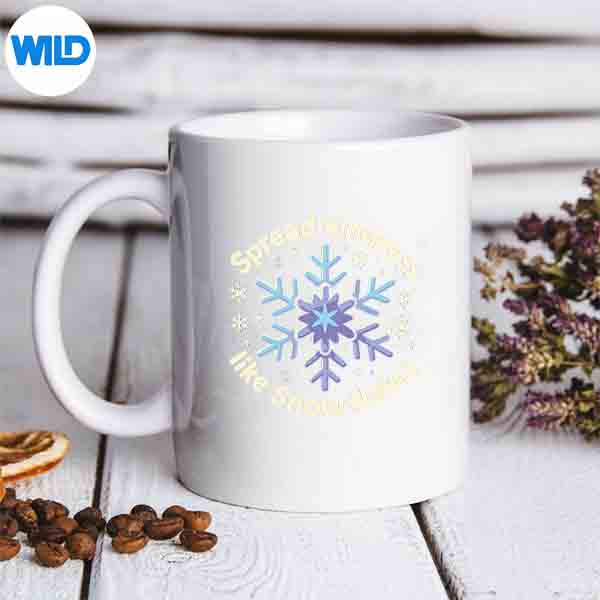 Christmas Snowflake Spread Kindness Like Snowflakes Cut File 3 Christmas Snowflake Spread Kindness Like Snowflakes Cut File - Image 3