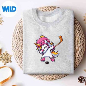 Cute Dabbing Unicorn Ice Hockey Girl Ice Hockey SVG PNG Digital Download 4 CuteDabbingUnicornIceHockeyGirlIceHockeysweater