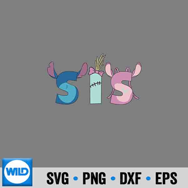Disney Lilo Stitch Sis Sister Family Trip Cut File 6 DisneyLiloStitchSisSisterFamilyTrip