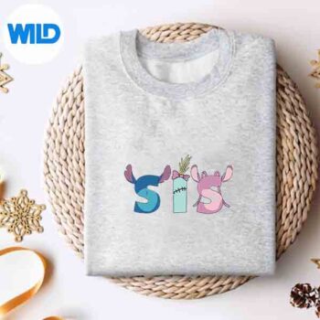Disney Lilo Stitch Sis Sister Family Trip Cut File 4 DisneyLiloStitchSisSisterFamilyTripsweater