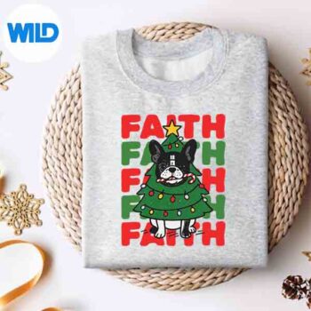 Dog Christmas Faith French Bulldog Puppy Family Group SVG PNG Digital Design 4 DogChristmasFaithFrenchBulldogPuppyFamilyGroupsweater