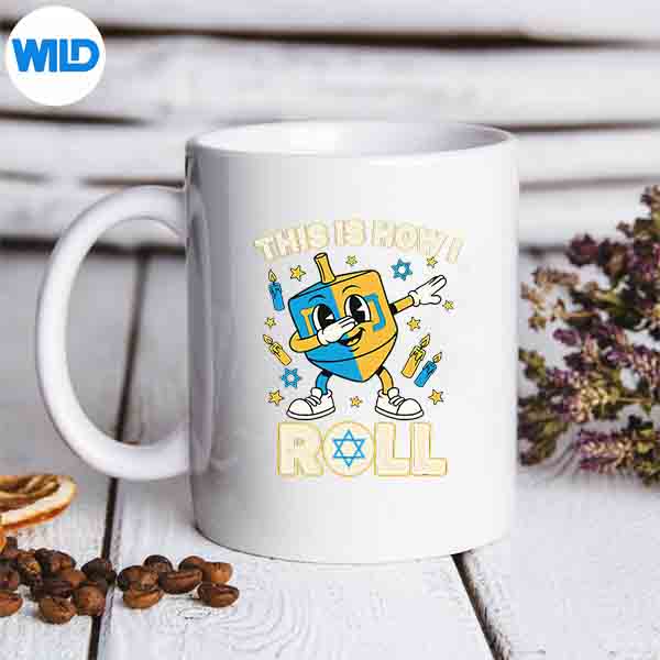 Dreidel Dabbing Hanukkah Orah Chanukah Jewish Design for Cricut 3 Dreidel Dabbing Hanukkah Orah Chanukah Jewish Design for Cricut - Image 3