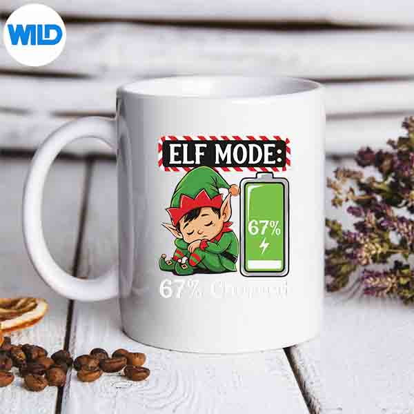 Elf Mode 67 Charged Christmas Cut File 7 ElfMode67ChargedChristmasmug