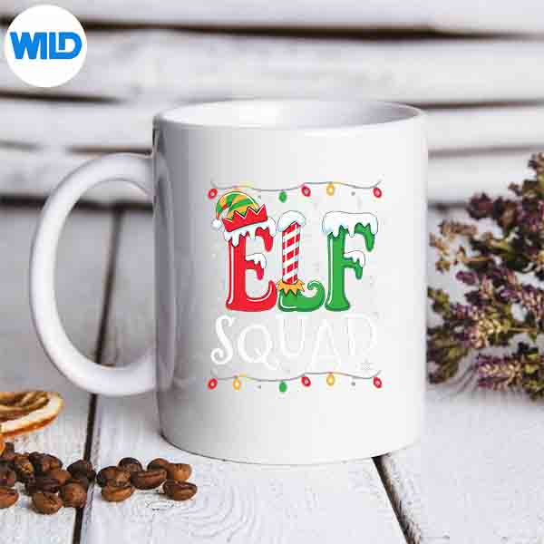 Family Christmas Matching Pajamas Elf Xmas Squad Vector Design 3 Family Christmas Matching Pajamas Elf Xmas Squad Vector Design - Image 3