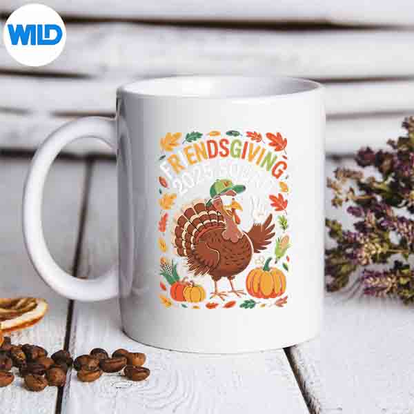 FriendsgivingSquad2025TurkeyFriendsThanksgivingmug