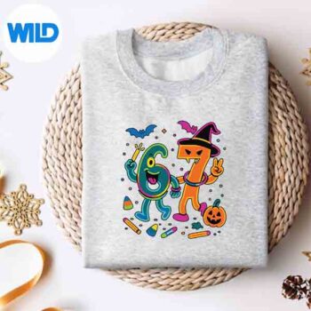 Fun 67 Meme Glow Style Halloween 6 7 SVG PNG Download 4 Fun67MemeGlowStyleHalloween67sweater