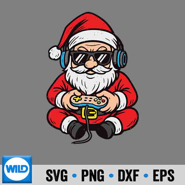 GamerSantaChristmasVideoGameXmasToddler