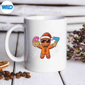 Gingerbread Six Seven 67 Ice Cream Drip Christmas SVG PNG Cut File 5 GingerbreadSixSeven67IceCreamDripChristmasmug