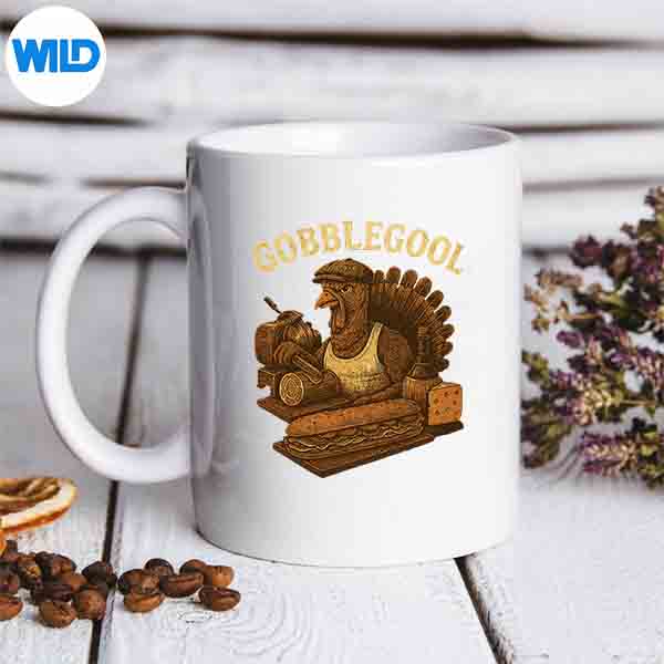 Gobblegool Turkey Thanksgiving Vintage SVG PNG Digital Design