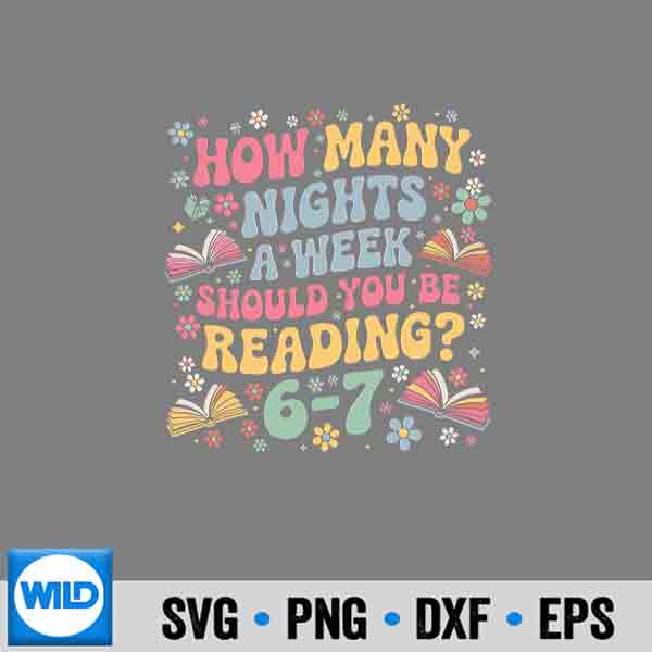 How Many Night A Week Should You Be Reading 67 Meme Digital Download 7 HowManyNightAWeekShouldYouBeReading67Meme