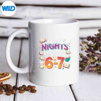 How Many Nights Reading 67 Meme Six Seven Teacher 6 7 Silhouette SVG PNG 5 HowManyNightsReading67MemeSixSevenTeacher67mug