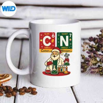 Hugvyn Science Christmas Carbon Nitrogen Six Seven 6 7 Meme Silhouette SVG PNG Cut File 5 HugvynScienceChristmasCarbonNitrogenSixSeven67Mememug