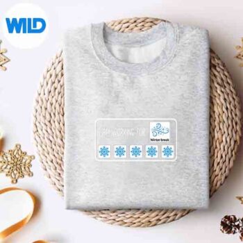 I Am Working For Winter Break Christmas Sped Teacher Xmas Vector Design 4 IAmWorkingForWinterBreakChristmasSpedTeacherXmassweater