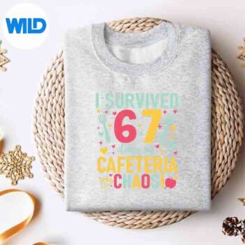 ISurvived67DaysOfCafeteriaChaosLunchLadyStaffSquadsweater