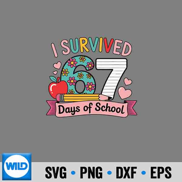 ISurvived67DaysOfSchool67TeachersStudentsMemeCute