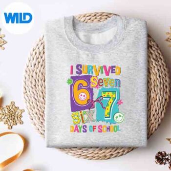 I Survived 67 Days Of School Teacher Student SVG Cut File 4 ISurvived67DaysOfSchoolTeacherStudentsweater 1