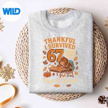I Survived 67 Days Of School Teacher Thanksgiving Fall SVG PNG 4 ISurvived67DaysOfSchoolTeacherThanksgivingFallsweater