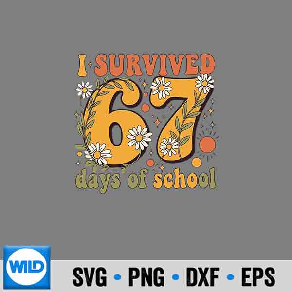 ISurvived67DaysOfSchoolTeachersStudentsRetro 1