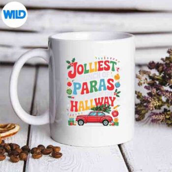 JolliestBunchOfParasThisSideOfTheHallwayXmasClassmug